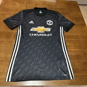 Manchester United 2017/2018 Away Adizero Soccer Jersey - Size Mens Medium